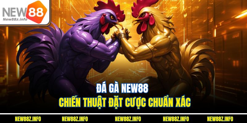 Đá gà New88 – Chiến thuật đặt cược chuẩn xác