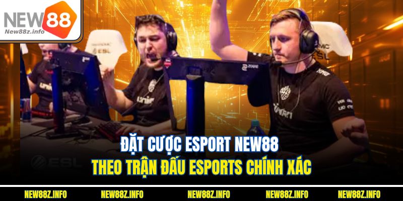 Đặt cược Esport New88 theo trận đấu esports chính xác