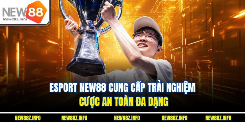 Esport New88 cung cấp trải nghiệm cược an toàn, đa dạng 