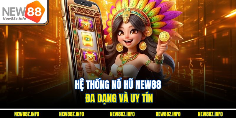 Hệ thống Nổ hũ New88 đa dạng và uy tín